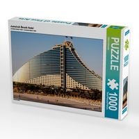 Produktbild: CALVENDO Puzzle Jumeirah Beach Hotel 1000 Teile Puzzle quer | 1000 Teile Lege-Gr&ouml;&szlig;e 64 &times; 48 cm Foto-Puzzle f&uuml;r gl&uuml;ckliche Stunden