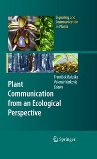 Produktbild: Plant Communication from an Ecological Perspective