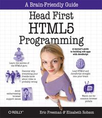 Produktbild: Head First HTML5 Programming