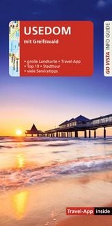 Produktbild: GO VISTA: Reisef&uuml;hrer Usedom mit Greifswald