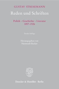 Reden und Schriften.