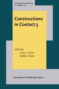 Produktbild: Constructions in Contact 3