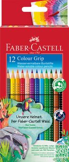 Produktbild: Faber-Castell Buntstifte Colour Grip, 12er Set