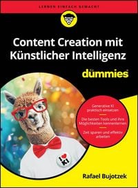 Produktbild: Content Creation mit K&uuml;nstlicher Intelligenz f&uuml;r Dummies
