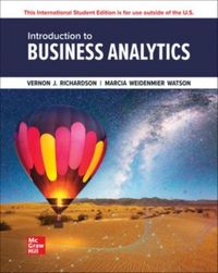 Produktbild: Introduction to Business Analytics ISE
