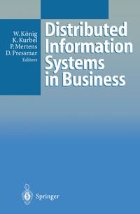 Produktbild: Distributed Information Systems in Business