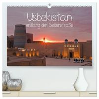 Produktbild: Usbekistan entlang der Seidenstra&szlig;e (hochwertiger Premium Wandkalender 2027 DIN A2 quer), Kunstdruck in Hochglanz