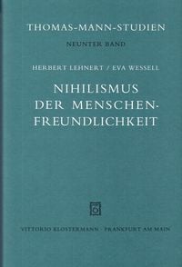 Produktbild: Nihilismus der Menschenfreundlichkeit