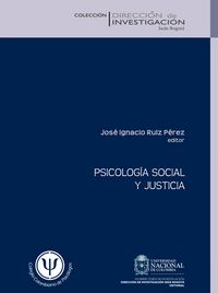 Produktbild: Psicolog&iacute;a social y justicia