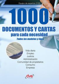 Produktbild: 1000 documentos y cartas para cada necesidad