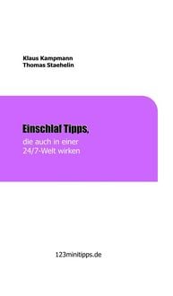 Produktbild: Einschlaf Tipps, die auch in einer 24/7 Welt wirken