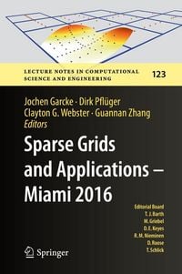 Produktbild: Sparse Grids and Applications - Miami 2016