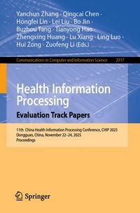 Produktbild: Health Information Processing. Evaluation Track Papers