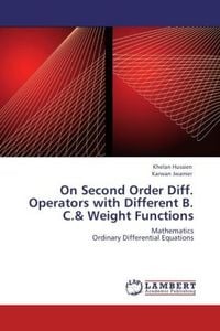 Produktbild: Hussien, K: On Second Order Diff. Operators with Different B