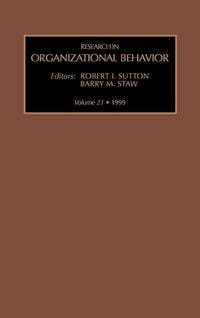 Produktbild: Staw: Research in Organizational Behavior