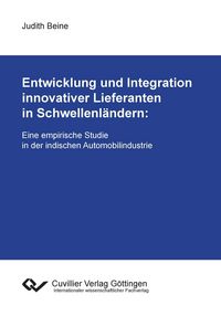 Produktbild: Entwicklung und Integration innovativer Lieferanten in Schwellenl&auml;ndern: