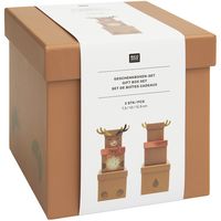 Produktbild: Geschenkboxen-Set Rentier, RECYCLED