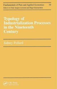 Produktbild: Typology of Industrialization Processes in the Nineteenth Century