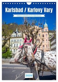 Produktbild: Karlsbad / Karlovy Vary - Heilbad im Westb&ouml;hmischen B&auml;derdreieck (Wandkalender 2026 DIN A4 hoch), CALVENDO Monatskalender