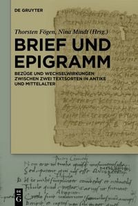 Produktbild: Brief und Epigramm