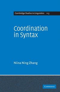 Produktbild: Coordination in Syntax