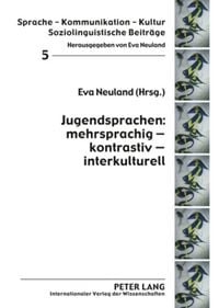 Produktbild: Jugendsprachen: mehrsprachig &ndash; kontrastiv &ndash; interkulturell