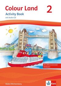 Bild vom Artikel Colour Land. Für den Beginn ab Klasse 1. Ausgabe 2016. Activity Book mit Audio-CD und Bildkarten 2. Schuljahr vom Autor 