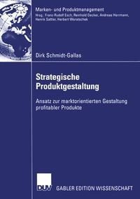 Produktbild: Strategische Produktgestaltung