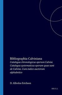 Produktbild: Bibliographia Calviniana