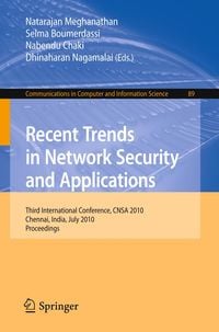 Produktbild: Recent Trends in Network Security and Applications