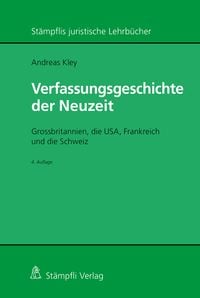 Produktbild: Verfassungsgeschichte der Neuzeit