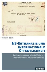 Produktbild: NS-Euthanasie und internationale &Ouml;ffentlichkeit