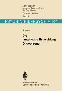 Produktbild: Die langfristige Entwicklung Oligophrener
