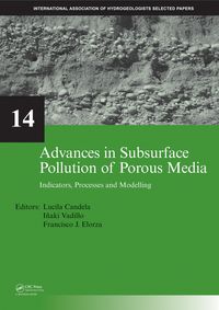 Produktbild: Advances in Subsurface Pollution of Porous Media - Indicators, Processes and Modelling