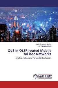 Produktbild: QoS in OLSR routed Mobile Ad hoc Networks