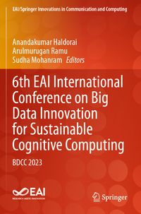 Produktbild: 6th EAI International Conference on Big Data Innovation for Sustainable Cognitive Computing