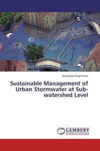 Produktbild: Sustainable Management of Urban Stormwater at Sub-watershed Level