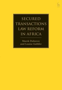 Produktbild: Secured Transactions Law Reform in Africa