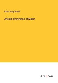 Produktbild: Ancient Dominions of Maine