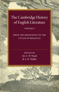 Produktbild: The Cambridge History of English Literature