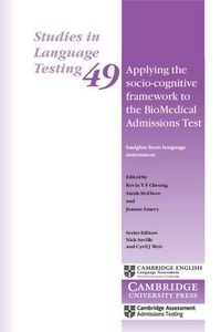 Produktbild: Applying the Socio-Cognitive Framework to the Biomedical Admissions Test