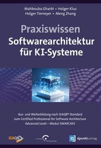 Produktbild: Praxiswissen Softwarearchitektur f&uuml;r KI-Systeme