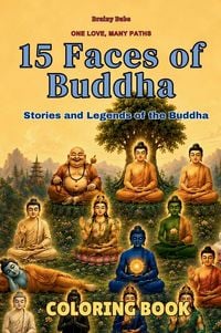 Produktbild: 15 Faces of Buddha Coloring Book
