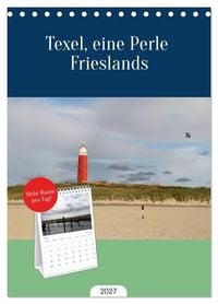 Produktbild: Tischplaner 2027 - Texel, eine Perle Frieslands (A5 Tischkalender zum Aufstellen) CALVENDO