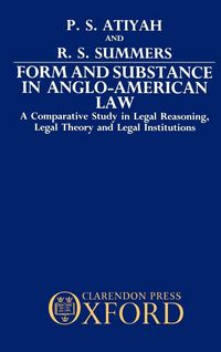 Produktbild: Form and Substance in Anglo-American Law