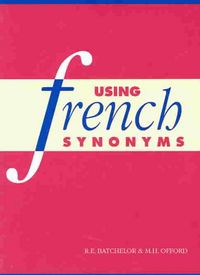 Produktbild: Using French Synonyms