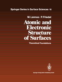 Produktbild: Atomic and Electronic Structure of Surfaces