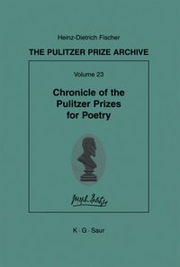 Produktbild: Chronicle of the Pulitzer Prizes for Poetry