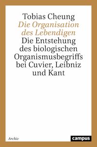 Produktbild: Die Organisation des Lebendigen