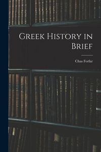 Produktbild: Greek History in Brief